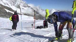 Womens Canadian Alpine Ski Team  Saas Fee camp  sept 2012 [upl. by Togram]