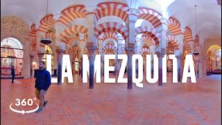 Escape Now La Mezquita in 360° VR  A Guided Exploration Through Cordobas Architectural Marvel [upl. by Naugal]