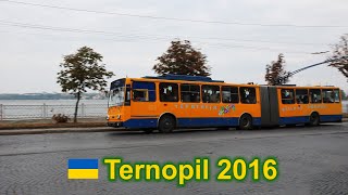 Тролейбуси в Тернополі Trolleybuses in Ternopil 2016 Škoda 9Tr 14Tr 15Tr [upl. by Jacobsohn]