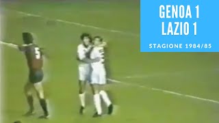 26 agosto 1984 Genoa Lazio 1 1 [upl. by Gnex]