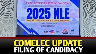 LIVE COMELEC UPDATE FILING OF CANDIDACY [upl. by Etnaud133]