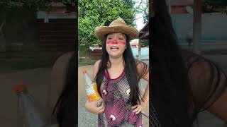 ELA FICOU SOZINHA NO MERCADO 😭comedia shots humor youtube [upl. by Nyloj]