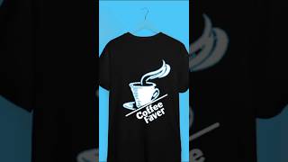 Coffee Tshirt Design Boydesign logo automobile tshirtdesign photoshoot shortscoffee [upl. by Ruelle]