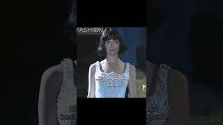 fashion gigigorgeous runway gigihadidstyle model catwalk fashionshow gigihadid missuniverse [upl. by Etnomaj]