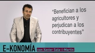 ¿Son deseables los subsidios agrícolas  Xavier SalaiMartin [upl. by Reiter]