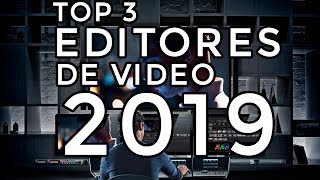 TOP 3 Programas para editar videos 2019 [upl. by Hizar]