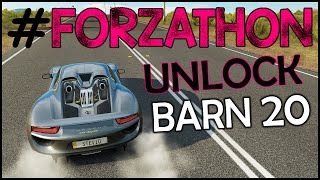 Forzathon  Unlock 20TH Barn Find Easy XP Forza Horizon 3  Doing It For The Fans Forzathon FH3 [upl. by Tiffi40]