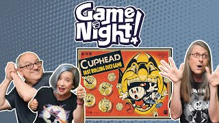 Cuphead Fast Rolling Dice Game  GameNight Se10 Ep12  How to Play and Playthrough [upl. by Baerman]