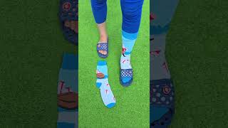 Which Christmas socks are suitable for her 🎅🎅 Super cool sandals🖐️😲🦶 love christmas trending [upl. by Gamal]