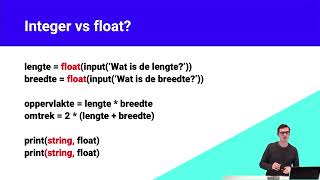 Python in de Klas  Datatypes [upl. by Eeslek653]