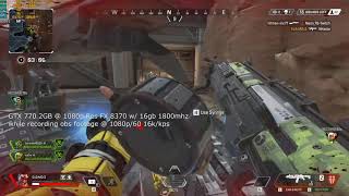 APEX Legends on a FX 8370 w 16GB ram and GTX770 [upl. by Nisbet498]