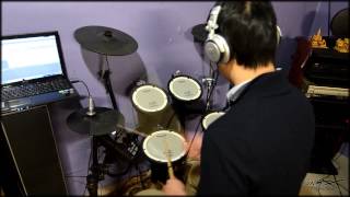 「Blade of Hope」 Shinmai Maou no Testament OP drum cover [upl. by Anyzratak]