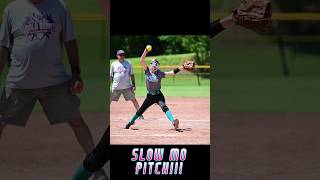 SlowMo Mastery Side View of a Pitchers Precision Throw shorts [upl. by Adriene]