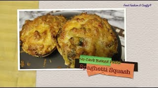 Spaghetti Squash Pasta No Crab Recipe Baked Pasta Easy Healthy Cooking Spaghetti Pasta [upl. by Whittemore]