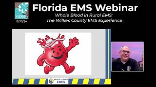 Jeff W Hinshaw Whole Blood in Rural EMS 83024 [upl. by Nohpets]