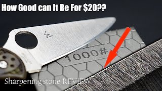 S SATC Diamond Sharpening Stone Review  Is a 20 Diamond Stone Any Good [upl. by Ayanat402]