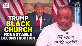 Roland DECONSTRUCTS Trump STRAIGHTA LYING During Black Church Roundtable In Michigan [upl. by Trilbie926]