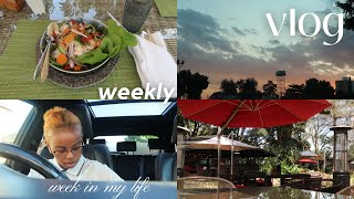 Week In My Life  busy work week content creation navigating adulting family lunches [upl. by Nahtnanhoj]