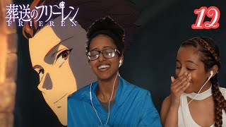 PRESENT 🥩  Frieren Beyond Journeys End Episode 12  Reaction [upl. by Ahsinik208]