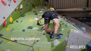 REGUPOL climbing hall flooring for indoors and outdoors [upl. by Accebor276]