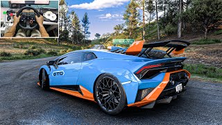 1200HP Lamborghini Huracan EVO  Forza Horizon 5  Logitech G29 Gameplay [upl. by Ensign39]