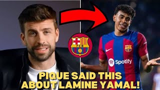 🔥WOW SEE WHAT GERARD PIQUE SAID ABOUT LAMINE YAMAL amp EUROS 2024😮 [upl. by Jamie345]