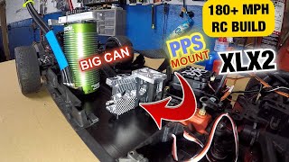 Building 180 MPH RC converting Arrma Infraction V2 to GT with PPS motor mount XLX2 BIG can motor [upl. by Atsirhc]