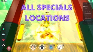 Roblox Anime Fighting Simulator All Specials Locations Easy Guide 20212022 [upl. by Jerroll]