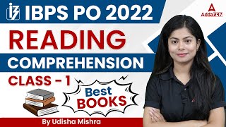 IBPS PO 2022  Best Books for READING COMPREHENSION Class 1  English By Udisha Mishra [upl. by Amrac]