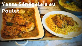 Poulet yassa rapide facile escale gourmande au Sénégal [upl. by Aitnas]