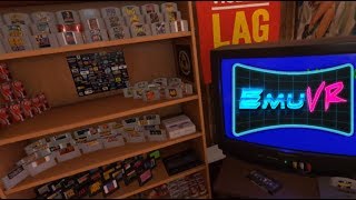 EmuVR  Play Retro games in virtual reality  My virtual mancave [upl. by Eli492]