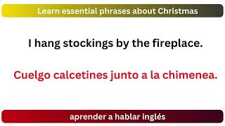 Aprende Frases Esenciales de Navidad en Inglés  Inglés para Hispanohablantes [upl. by Foley]