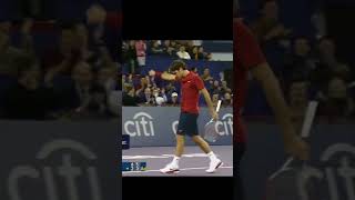 Federer  Ferrer Incredible Point [upl. by Nannoc352]