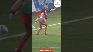 Sabita Rana Magar Slips foryou nepalifootball fypシ゚viral fyp footballshorts foryourpage [upl. by Rocray]