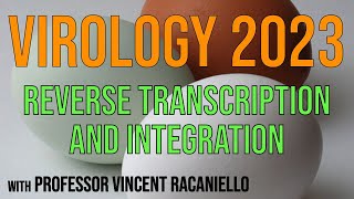 Virology Lectures 2023 9 Reverse transcription and integration [upl. by Archer]