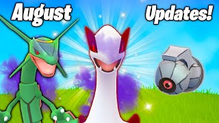 AUGUST CONTENT UPDATE FOR POKEMON GO Shadow Rayquaza  Surprise Classic Community Day [upl. by Naujal]