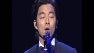 GONG YOO sing THE LAST TIME by ERIC BENET [upl. by Dirgis]