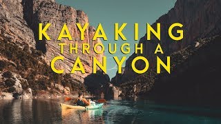 KAYAKING THROUGH CONGOST DE MONTREBEI AND THE HOTTEST HIKE  Spanish Road Trip [upl. by Eendyc143]