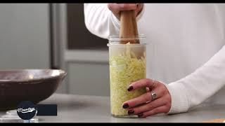 Why Use the Pickle Packer for Fermenting Sauerkraut and More  Masontops Video [upl. by Jumbala]