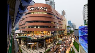 4K 2020 quotGateway Ekamaiquot shopping mall close to BTS station Bangkok [upl. by Iives]