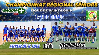 ♨️CHAMPIONNAT RÉGIONAL SENIOR 14 DE FINALE FOYER DE R TOLL🔵🔴HYDROBASES [upl. by Hagep321]