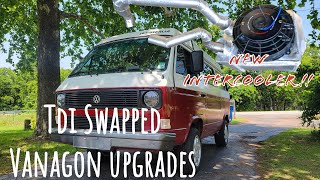 TDI Swapped vanagon Upgrades [upl. by Annav]