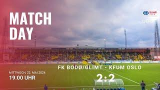 ELITESERIEN FK BodøGlimt  KFUM Oslo [upl. by Atinehc801]