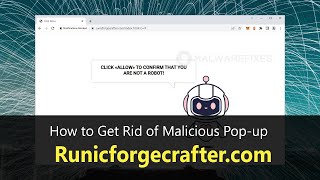 Runicforgecraftercom Popup Removal Guide [upl. by Ruperta516]