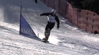 Masaki Shiba Snowboard Alpine North American CUP PSL Qualification [upl. by Anitsud]