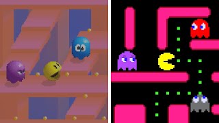 What if PacMania looked like the original classics  PacMan Scratched [upl. by Kenrick]