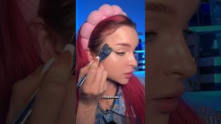 ✅САМАЯ ТОНКАЯ КИСТЬ ДЛЯ ТОНАЛЬНИКА😳бьютилайфхак makeuptutorial туториал кисть тональнийкрем [upl. by Poyssick525]