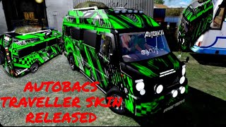 AUTOBACS TRAVELLER 4K SKIN RELEASED 😍 EURO TRUCK SIMULATOR 2 [upl. by Tammara]