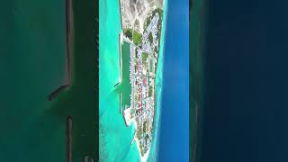 Maldives island vibes 🏝️ fyi travel youtubeshorts viralvideo beach sand sea maldivies [upl. by Ule]