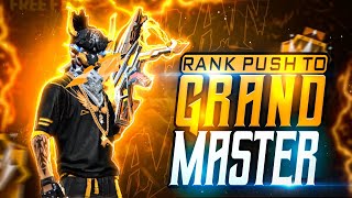 🔴Live Dominating Top 1 Grandmaster V Badge Lobby🗿😤Serious Grandmaster Pushing😡Garena Free Fire [upl. by Dorcy7]